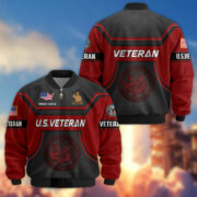 Premium US Veterans Bomber Jacket BPHN120811, Gifts For US Veterans, Gifts On Father's Day, Veterans Day. - Image 37