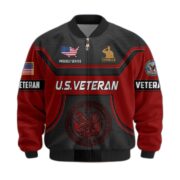 Premium US Veterans Bomber Jacket BPHN120811, Gifts For US Veterans, Gifts On Father's Day, Veterans Day. - Image 35