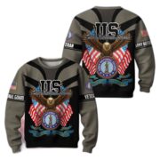 Premium US Veterans Sweatshirt ATTN140821, Gifts For US Veterans, Gifts On Father's Day, Veterans Day. - Image 10