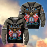 Premium US Veterans Sweatshirt ATTN140821, Gifts For US Veterans, Gifts On Father's Day, Veterans Day. - Image 10