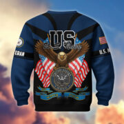 Premium US Veterans Sweatshirt ATTN140821, Gifts For US Veterans, Gifts On Father's Day, Veterans Day. - Image 12