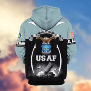 Premium US Veterans Zip Hoodie ATTN150821, Gifts For US Veterans, Gifts On Father's Day, Veterans Day. - Image 24