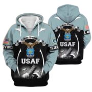 Premium US Veterans Zip Hoodie ATTN150821, Gifts For US Veterans, Gifts On Father's Day, Veterans Day. - Image 25