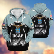 Premium US Veterans Zip Hoodie ATTN150821, Gifts For US Veterans, Gifts On Father's Day, Veterans Day. - Image 25