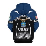 Premium US Veterans Zip Hoodie ATTN150821, Gifts For US Veterans, Gifts On Father's Day, Veterans Day. - Image 27