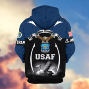 Premium US Veterans Zip Hoodie ATTN150821, Gifts For US Veterans, Gifts On Father's Day, Veterans Day. - Image 27