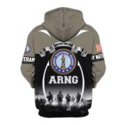 Premium US Veterans Zip Hoodie ATTN150821, Gifts For US Veterans, Gifts On Father's Day, Veterans Day. - Image 9