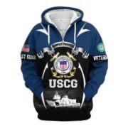 Premium US Veterans Zip Hoodie ATTN150821, Gifts For US Veterans, Gifts On Father's Day, Veterans Day. - Image 29