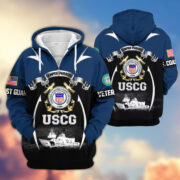 Premium US Veterans Zip Hoodie ATTN150821, Gifts For US Veterans, Gifts On Father's Day, Veterans Day. - Image 31