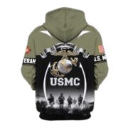 Premium US Veterans Zip Hoodie ATTN150821, Gifts For US Veterans, Gifts On Father's Day, Veterans Day. - Image 21