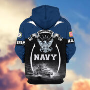 Premium US Veterans Zip Hoodie ATTN150821, Gifts For US Veterans, Gifts On Father's Day, Veterans Day. - Image 12