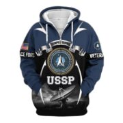 Premium US Veterans Zip Hoodie ATTN150821, Gifts For US Veterans, Gifts On Father's Day, Veterans Day. - Image 32