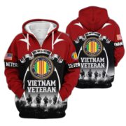 Premium US Veterans Zip Hoodie ATTN150821, Gifts For US Veterans, Gifts On Father's Day, Veterans Day. - Image 40