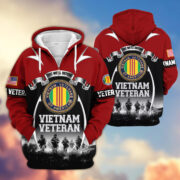 Premium US Veterans Zip Hoodie ATTN150821, Gifts For US Veterans, Gifts On Father's Day, Veterans Day. - Image 40