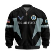Premium US Veterans Bomber Jacket ATTN250821, Gifts For US Veterans, Gifts On Father's Day, Veterans Day. - Image 24