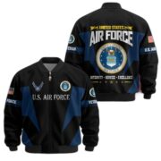 Premium US Veterans Bomber Jacket ATTN250821, Gifts For US Veterans, Gifts On Father's Day, Veterans Day. - Image 26