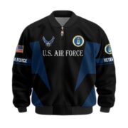 Premium US Veterans Bomber Jacket ATTN250821, Gifts For US Veterans, Gifts On Father's Day, Veterans Day. - Image 27