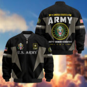 Premium US Veterans Bomber Jacket ATTN250821, Gifts For US Veterans, Gifts On Father's Day, Veterans Day. - Image 2