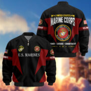 Premium US Veterans Bomber Jacket ATTN250821, Gifts For US Veterans, Gifts On Father's Day, Veterans Day. - Image 17
