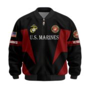 Premium US Veterans Bomber Jacket ATTN250821, Gifts For US Veterans, Gifts On Father's Day, Veterans Day. - Image 18