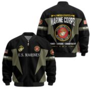 Premium US Veterans Bomber Jacket ATTN250821, Gifts For US Veterans, Gifts On Father's Day, Veterans Day. - Image 20
