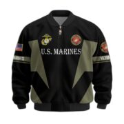 Premium US Veterans Bomber Jacket ATTN250821, Gifts For US Veterans, Gifts On Father's Day, Veterans Day. - Image 21