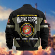 Premium US Veterans Bomber Jacket ATTN250821, Gifts For US Veterans, Gifts On Father's Day, Veterans Day. - Image 22