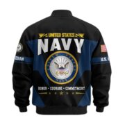 Premium US Veterans Bomber Jacket ATTN250821, Gifts For US Veterans, Gifts On Father's Day, Veterans Day. - Image 13