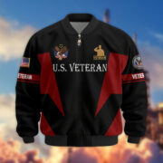 Premium US Veterans Bomber Jacket ATTN250821, Gifts For US Veterans, Gifts On Father's Day, Veterans Day. - Image 36