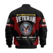 Premium US Veterans Bomber Jacket ATTN250821, Gifts For US Veterans, Gifts On Father's Day, Veterans Day. - Image 37