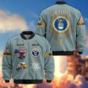 Premium Custom US Veterans Bomber Jacket CPVC080901, Gifts For US Veterans, Gifts On Father's Day, Veterans Day. - Image 23