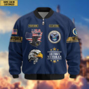 Premium Custom US Veterans Bomber Jacket CPVC080901, Gifts For US Veterans, Gifts On Father's Day, Veterans Day. - Image 27