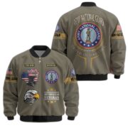 Premium Custom US Veterans Bomber Jacket CPVC080901, Gifts For US Veterans, Gifts On Father's Day, Veterans Day. - Image 8