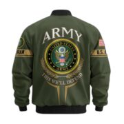 Premium Custom US Veterans Bomber Jacket CPVC080901, Gifts For US Veterans, Gifts On Father's Day, Veterans Day. - Image 4