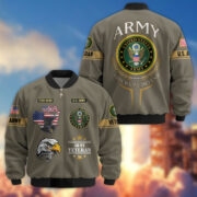 Premium Custom US Veterans Bomber Jacket CPVC080901, Gifts For US Veterans, Gifts On Father's Day, Veterans Day. - Image 5