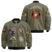 Premium Custom US Veterans Bomber Jacket CPVC080901, Gifts For US Veterans, Gifts On Father's Day, Veterans Day. - Image 20