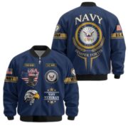 Premium Custom US Veterans Bomber Jacket CPVC080901, Gifts For US Veterans, Gifts On Father's Day, Veterans Day. - Image 11