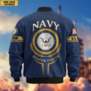Premium Custom US Veterans Bomber Jacket CPVC080901, Gifts For US Veterans, Gifts On Father's Day, Veterans Day. - Image 13