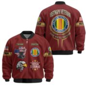 Premium Custom US Veterans Bomber Jacket CPVC080901, Gifts For US Veterans, Gifts On Father's Day, Veterans Day. - Image 38