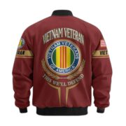 Premium Custom US Veterans Bomber Jacket CPVC080901, Gifts For US Veterans, Gifts On Father's Day, Veterans Day. - Image 40