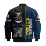 Premium US Veterans Bomber Jacket BPHN220812, Gifts For US Veterans, Gifts On Father's Day, Veterans Day. - Image 19