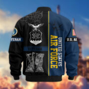 Premium US Veterans Bomber Jacket BPHN220812, Gifts For US Veterans, Gifts On Father's Day, Veterans Day. - Image 19