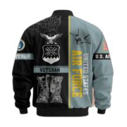Premium US Veterans Bomber Jacket BPHN220812, Gifts For US Veterans, Gifts On Father's Day, Veterans Day. - Image 17