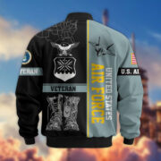Premium US Veterans Bomber Jacket BPHN220812, Gifts For US Veterans, Gifts On Father's Day, Veterans Day. - Image 17