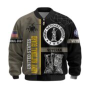 Premium US Veterans Bomber Jacket BPHN220812, Gifts For US Veterans, Gifts On Father's Day, Veterans Day. - Image 6