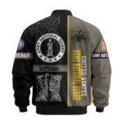 Premium US Veterans Bomber Jacket BPHN220812, Gifts For US Veterans, Gifts On Father's Day, Veterans Day. - Image 7