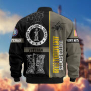 Premium US Veterans Bomber Jacket BPHN220812, Gifts For US Veterans, Gifts On Father's Day, Veterans Day. - Image 7