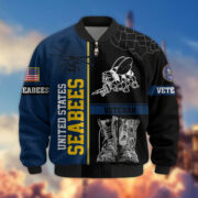 Premium US Veterans Bomber Jacket BPHN220812, Gifts For US Veterans, Gifts On Father's Day, Veterans Day. - Image 10