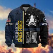 Premium US Veterans Bomber Jacket BPHN220812, Gifts For US Veterans, Gifts On Father's Day, Veterans Day. - Image 22