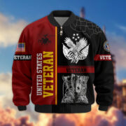 Premium US Veterans Bomber Jacket BPHN220812, Gifts For US Veterans, Gifts On Father's Day, Veterans Day. - Image 24